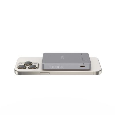 5. Powerbank Tech-Protect PB14 LifeMag MagSafe 5000 mAh - szary