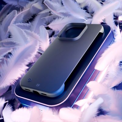 10. Etui 3mk Just20g Matt Case na iPhone 16 Pro - czarne matowe