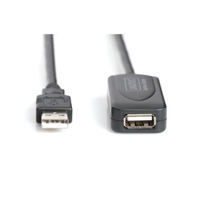 7. Kabel DIGITUS  DA-73102 (USB   ; 20m; czarny)