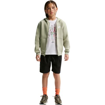 6. Bluza dla dzieci Nike Sportswear Club Fleece jasnozielona FD3004 304