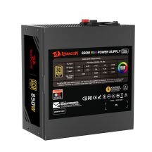 REDRAGON GC-PS007-1-V2 850W 80 Plus Gold LED moduł zasilaczy Czarny