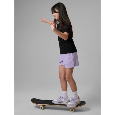5. T-shirt regular gładki dziewczęcy 4F 4FJRMM00TTSHF3553-20S