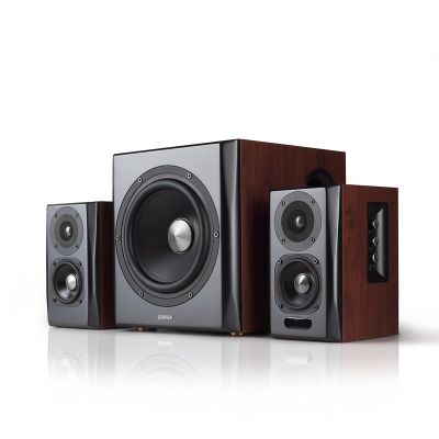 2. Edifier S350DB zestaw głośników 150 W Uniwersalne Czarny, Drewno 2.1 kan. 80 W Bluetooth