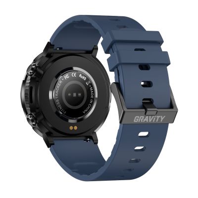 6. Smartwatch Gravity GT21-5 + Granatowy Pasek Silikonowy