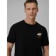 4. T-shirt regular gładki męski 4F 4FRSS26TTSHM3990-20S