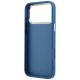 7. Etui Guess 4G & Big Strass Logo na iPhone 18 Pro / 17 Pro - niebieskie