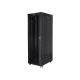 3. LANBERG SZAFA STOJĄCA RACK 19" 42U 800X1000 DRZWI SZKLANE LCD CZARNA FF01-8042-12BL (FLAT PACK)