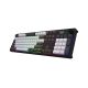 3. HATOR Skyfall Pro Wireless 100 klawiatura Gaming USB + RF Wireless + Bluetooth QWERTY US English Czarny, Szary