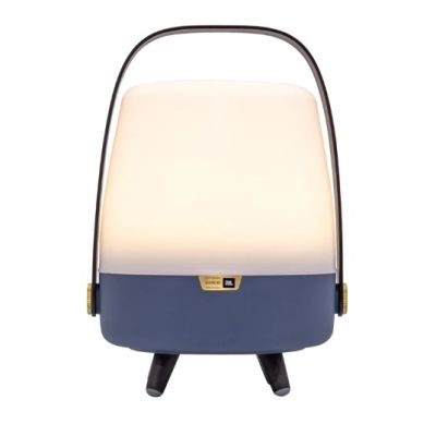 2. Kooduu Lite-up PLAY Mini Głośnik mono przenośny Niebieski, Biały, Drewno 8 W