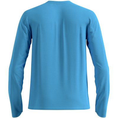 Bluza z półgolfem męska Odlo ESSENTIAL THERMAL Mid Layer niebieska