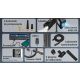 2. Extralink | Odkurzacz samochodowy | z kompresorem 2w1 12V USB