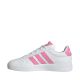 5. Buty dla dzieci adidas Grand Court 3.0 biało-różowe HP3528