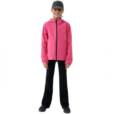 5. Kurtka softshell 4F F305 Jr 4FJWSS25TSOFF305 54S