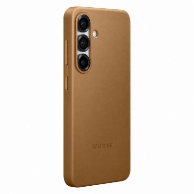 3. Etui z ekoskóry Samsung KindSuit Case EF-VS931PFEGWW do Samsung Galaxy S25 - złote