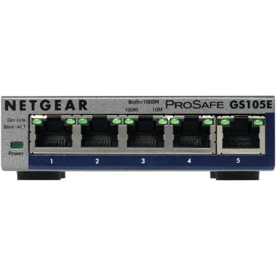 Switch Netgear GS105E-200PES 5p Unmanaged Gigabit