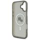 7. Etui Karl Lagerfeld IML Metal Karl&Choupette Head MagSafe na iPhone 16 - czarne