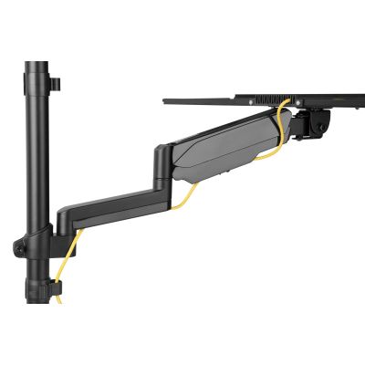 2. Ramię naścienne pojedyncze LCD+klawiatura, max.32"max. 8kg, uchylno-obrotowe