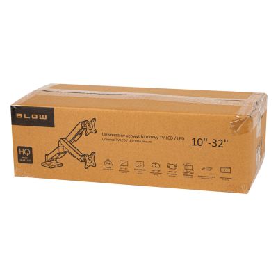11. BLOW UCHWYT TV LCD HQ 17"-32" DO BIURKA Z PRZEGUBEM PODWÓJNY