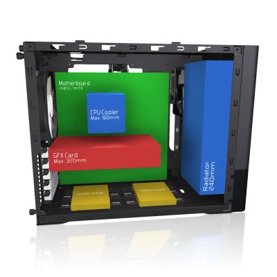 22. Fractal Design NODE 804 Sześcian Czarny