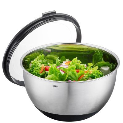 2. GEFU MUOVO Okrągły Miska 4,5 l Czarny, Stal nierdzewna 1 szt.