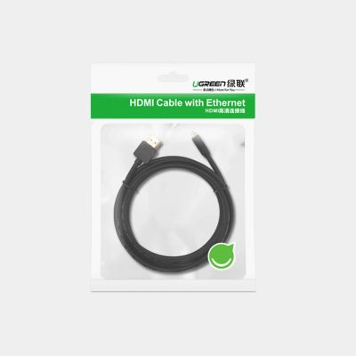 5. Ugreen kabel przewód Micro HDMI - HDMI 3m czarny (HD127)
