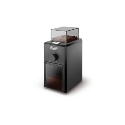 2. Młynek elektryczny do kawy DeLonghi KG 79 (110W; żarnowy; kolor czarny)