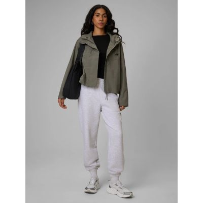 3. Longsleeve slim gładki damski 4F 4FRSS26TLONF658-20S