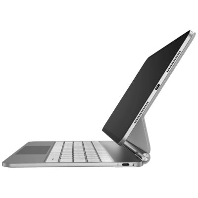 3. Etui UNIQ Venno Pro Magnetic Smart z klawiaturą na iPad Air 10.9" (2020/2022) / Pro 11" (2021/2022) / Air 11" (2024/2025/2026) - białe