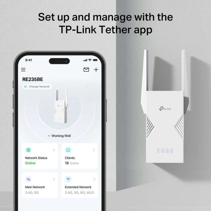 30. Repeater TP-LINK RE235BE