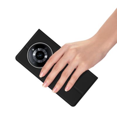 7. Dux Ducis Skin Pro etui Realme 11 pokrowiec z klapką portfel na kartę podstawka czarne