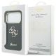 8. Etui Guess IML 4G Script Metal do iPhone 17 Pro Max - czarne