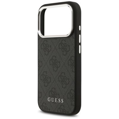 6. Etui Guess 4G Classic Logo MagSafe na iPhone 17 Pro - czarne