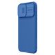 2. Pancerne etui Nillkin CamShield Pro Magnetic Case do iPhone 15 Pro Max z osłoną na aparat - niebieskie