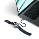 5. Satechi USB-C Fast Charging Cable - kabel ładujący USB-C do Apple Watch, 5W 20 cm (space gray)