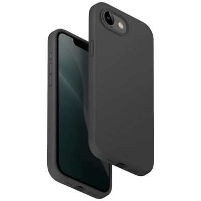 Etui UNIQ Lino Magclick Charging na iPhone 16e - szare