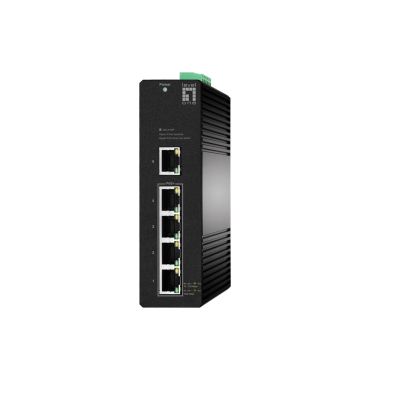 4. Przełącznik LevelOne Hilbt Industr. PoE+ 5-portowy 60W 1Gbps