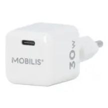 Mobilis 001383 ładowarka do urządzeń przenośnych Uniwersalne Biały Prąd przemienny Szybkie ładowanie Wewnętrzna
