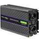 11. Qoltec Przetwornica napięcia Monolith 4000 MS Wave 51928, 12V na 230V, 2000/4000W, USB