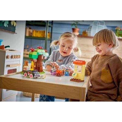 8. LEGO Duplo 10469 - Pizzerki z Muffinką i Blue