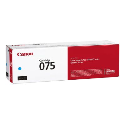 2. Canon 075 kaseta z tonerem 1 szt. Oryginalny Cyjan