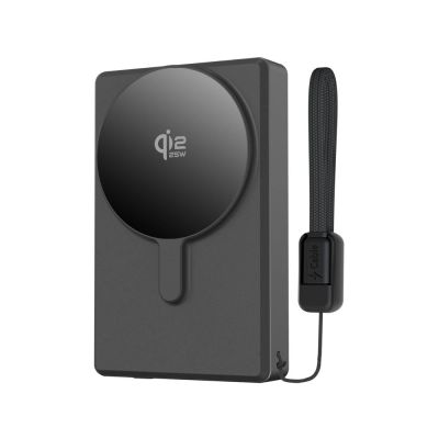 3. Power bank Tech-Protect PB40 LifeMag 10000MAH 25W QI2.2 + kabel USB-C / USB-C 150 mm - czarny