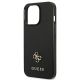 6. Etui Guess Saffiano 4G Small Metal Logo na iPhone 13 Pro / 13  6,1" - czarne