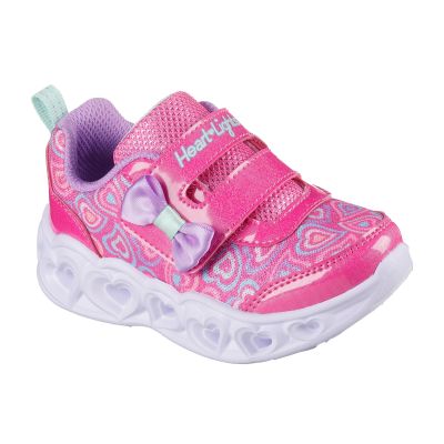 Skechers dziecięce buty codzienne HEART LIGHTS BOOGIE LAND 303258N HPMT