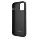 7. Etui BMW Leather Perforate na iPhone 12 Pro Max - czarne