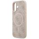 6. Etui Guess 4G Ring Classic Logo MagSafe na iPhone 17 - różowe