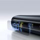 14. Powerbank Baseus EnerFill FC41 25000mAh 145W z wyświetlaczem cyfrowym i wbudowanym podwójnym kablem USB-C - czarny