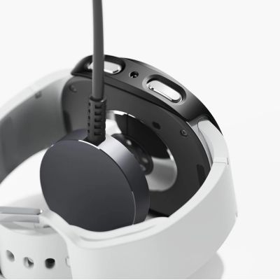 3. Etui Ringke Slim 2-pack na Samsung Galaxy Watch 8 44 mm - przezroczyste-czarny mat