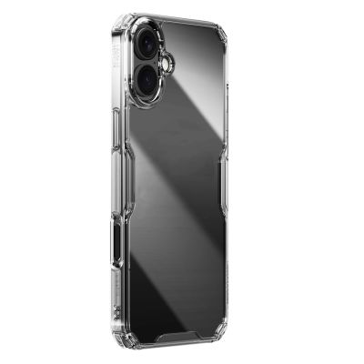 3. Etui Nillkin Nature Pro Case na iPhone 16 - przezroczysto-białe