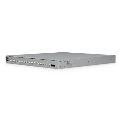7. Ubiquiti UniFi ECS-24-POE przełącznik sieciowy Zarządzany L2/L3 10G Ethernet (100/1000/10000) Obsługa PoE 1U Szary