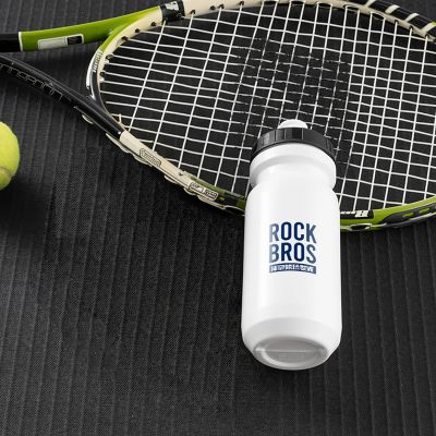 5. Bidon rowerowy Rockbros 600 ml - biały